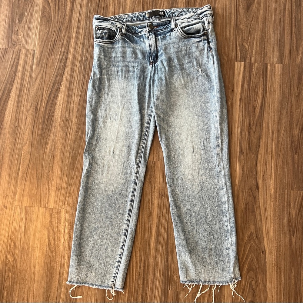 KUT FROM THE KLOTH | Reese Ankle Straight Leg | Women’s 10 Jeans
